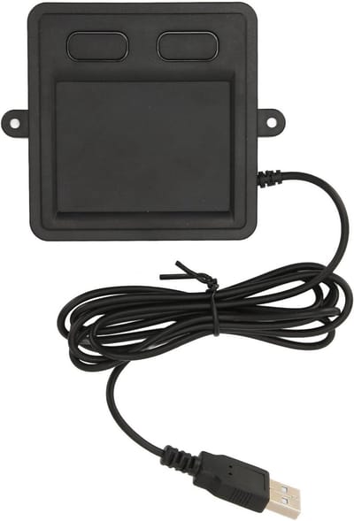 Draadloos USB Touchpad voor Laptop en Computer, Ergonomisch Ontwerp, Geschikt voor Kantoor en Industrie, 2 Knoppen Functie, Gemakkelijk in Gebruik
