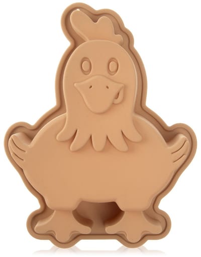 Bakvorm Silicone Kip 19,5x15x4 cm - Springvorm - Vorm voor Bakken - Taartvorm - Bakplaat