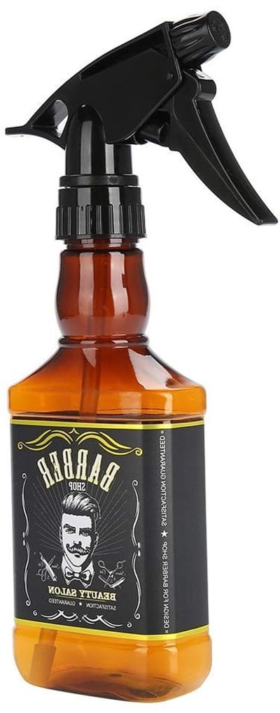 Dailygoods- Waterspuit 300 Ml - Vintage Kappersspuit - Fijn Mistmondstuk - Comfortabele Grip - Duurzaam Huisdiermateriaal - Geschikt voor Thuis- en Salongebruik - Sprayfles