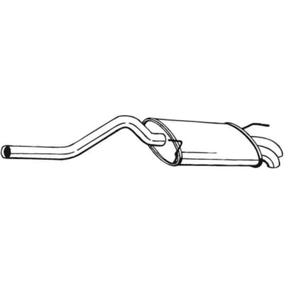Geluiddemper achter BOSAL 227-105
