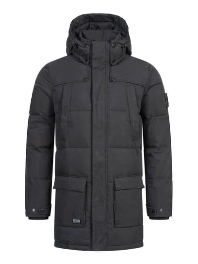 Alessandro Salvarini Heren Winterjas AS-458 – Klassieke Parka Met Fleecevoering & Afneembare Capuchon