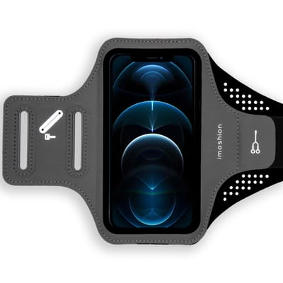 imoshion Hardloop Telefoonhouder - Hardloopband / Sportarmband - Ruimte voor Pasje en Sleutel - 6,2 t/m 6,9 inch