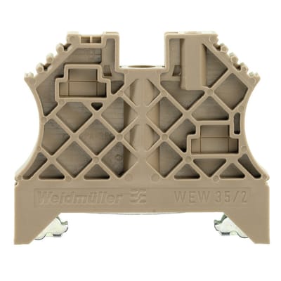 Weidmuller WEW 35/2 Eindbeugel Voor Aansluitklemmen - 1061200000 [5 Stuks]