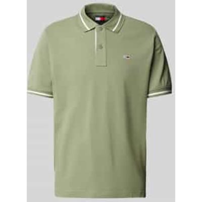 Regular fit poloshirt met logostitching