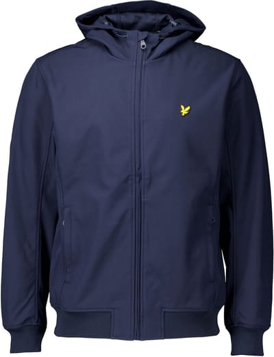 Lyle & Scott Jas Softshell Fleece Navy - Maat XXL - Heren - Zomerjassen