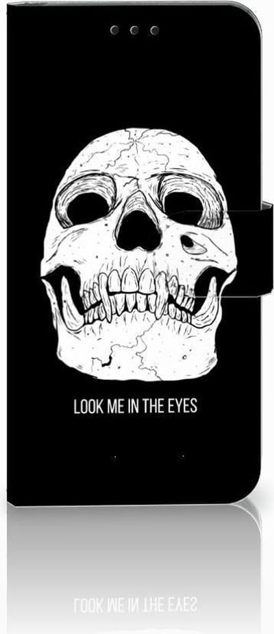 Telefoonhoesje met Naam Huawei P30 Lite (2020) Skull Eyes