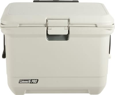 Coleman 55QT Pro Cooler koelbox – 52 liter koelbox – 360 graden geïsoleerd - houdt ijs 5 dagen koud - Champignonkleurig