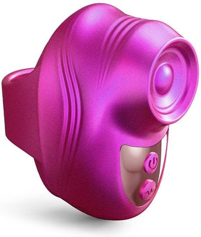 Love to Love - Kisscoll - Vinger Vibrator met Tapping Functie - Parelmoer Roze