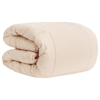 vidaXL - Volledig - Jaar - Dekbed - 135 - x - 200 - cm - Alle - seizoenen - 250 - gsm - Beige