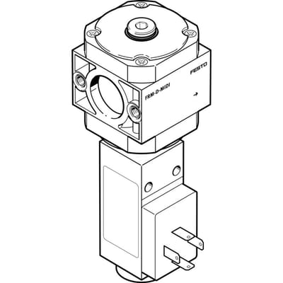 Festo Aftakkingsmodule 0-12bar 8200l/min Midi - 542185 - P2YKJ