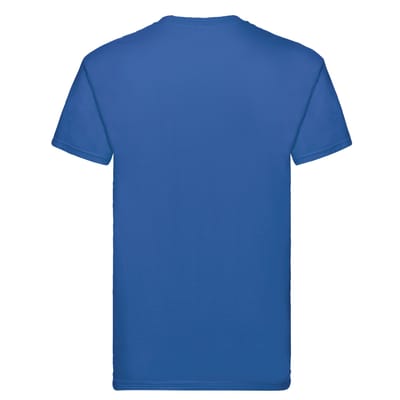 Fruit of the Loom Unisex Super Premium Effen T-shirt voor volwassenen (Koningsblauw)
