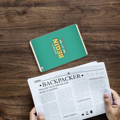 Apple iPad Mini 4 | Mini 5 (2019) Back cover met naam Quote Begin
