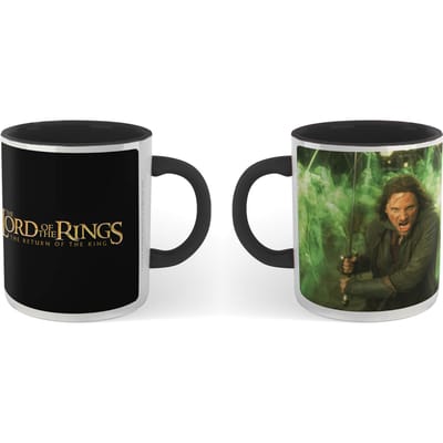 Lord Of The Rings Aragorn Mug - Black