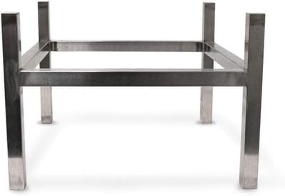 Vuurschaal Voet - Onderstel Sokkel - Tuin Sfeer - Hitte Bescherming - Ø80 cm - RVS