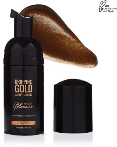 Dripping Gold | Mini Tanning Mousse Ultra Dark - 90ml - Vegan