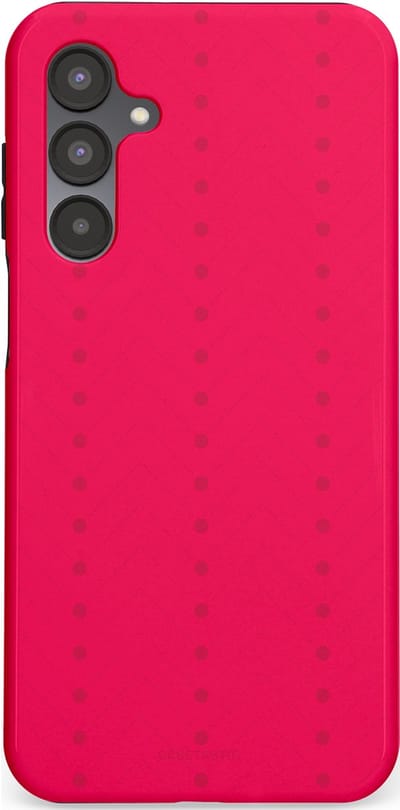 Casetastic Hoesje Geschikt voor Samsung A16 - Stijlvolle Beschermende Duo-layer Case - Ritmisch rood