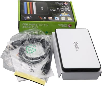 Externe Harde Schijf - Draagbare Opslag - Bestanden Overzetten - Super-Speed USB 3.0 - 1 TB - Wit