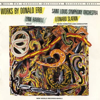Saint Louis Symphony Orchestra, Leonard Slatkin, Lynn Harrell - Erb: Concerto for Brass & Orchestra, Concerto for Cello & Orchestra (CD)