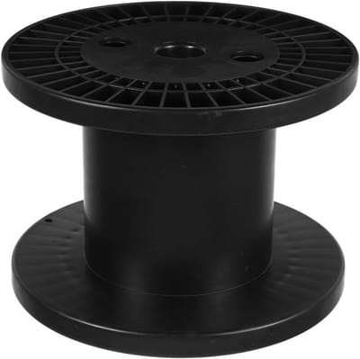 Plastic Kabelhouder voor Uitzetkabels - Organizer en Roller voor Elektrische Kabels, Zwart, Ideaal voor Thuis en Kantoor