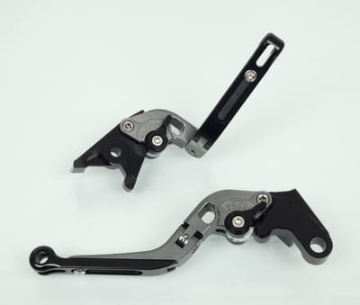 Levier frein embrayage pour moto Yamaha 600 YZF R6 1999 à 2004 alu CNC Neuf