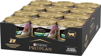 Pro Plan Sterilised Adult Kat - Kattenvoer Natvoer - Zalm & Tonijn - 24x 85 g