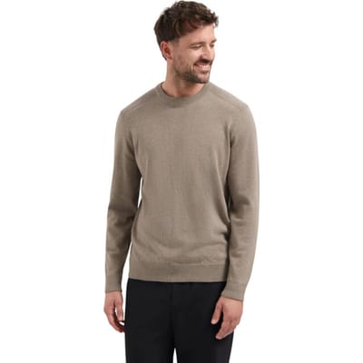 No Excess Pullover crewneck melange clay
