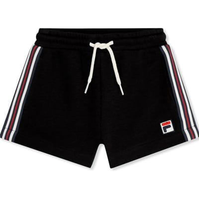 FILA Montereggi Regular Heritage Tape Sweat Shorts Black Taglia: 110/116 | Pantaloni Outlet | kids | Nero