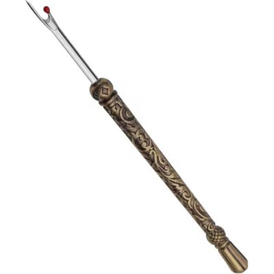 1 stuks Naadstomer Set Metalen Handvat Draadsnijder Steekverwijderaar Naaigaren Verwijderen DIY Knutsel Borduurwerkgereedschap 12.2cm gray