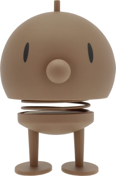 Hoptimist Soft Bumble Beeldje - L - Choko - Beeldjes Decoratie voor Kantoor, Kamer en Woonkamer - Cadeau Idee voor Mannen, Vrouwen en Kinderen
