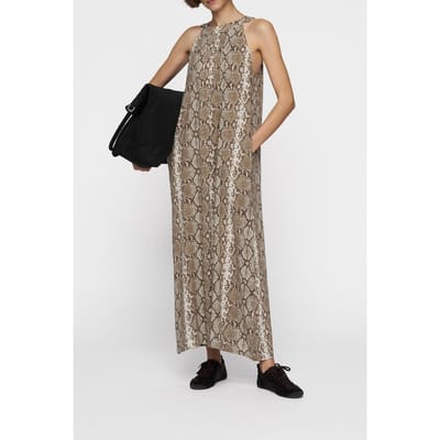 10DAYS Smoking Dress Snake Rope Size: XS | Maxi Dresses Outlet | Dames | Bruin