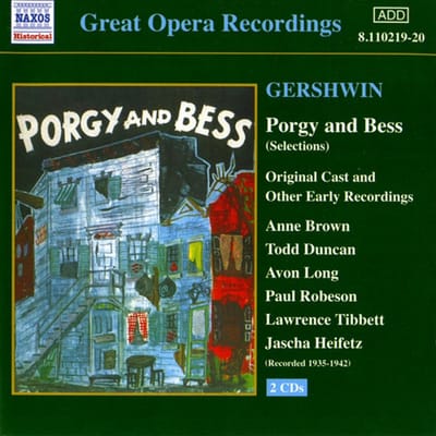 Original Cast - Gershwin: Porgy And Bess (2 CD)