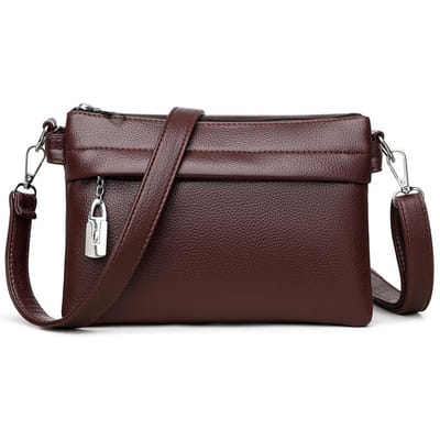 Nieuwe Moedertas Licht Luxe Eén schouder Echte Leer Textuur Modieus en Veelzijdig Dames Geborduurde Crossbody Dames Tas gray