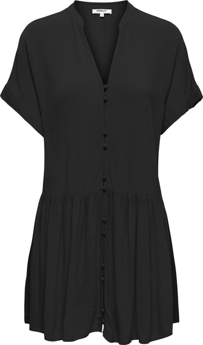 ONLY - ONLSAGA BRISTOL S/S BUTTON DRESS WVN - Meisjes - Mini jurken