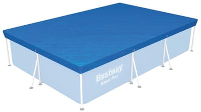 Bestway Afdekzeil Frame 300x201 cm - 58106 - Zwembad Afdekzeil - Zwembadhoes - Zwembad Afdekking - Zwembad Bescherming - Zwembad Frame Afdekking