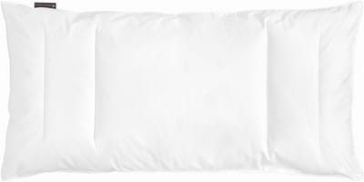 Hoofdkussen Light - Decoratief Kussen - Slaapcomfort - Lotusbloesem Effect - 40 x 80 cm - Wit