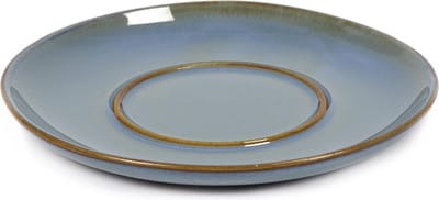 Serax Terres de Rêves by Anita Le Grelle Schotel voor espresso- en theekop - Ø13,5x1,2 cm - Smokey Blue