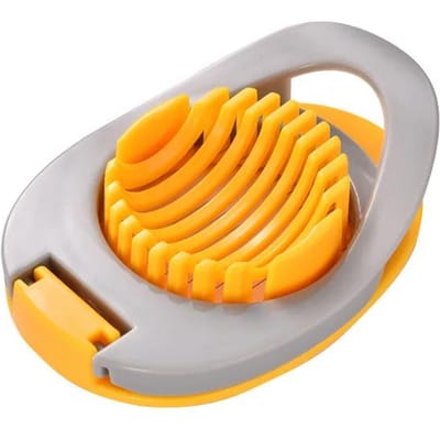 Eiersnijder Roestvrijstalen Draad Eiersnijder voor Thuis Hardgekookte Eieren Snijder Fruit Snijder Keuken Nieuwsgierige Gadgets Ontbijt Hulpmiddelen orange