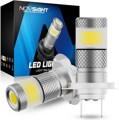 9005 HB3 LED mistlampen - 2500 lumen, 6500 K helderheid, superhelder voor mistlampen, halogeenlampen en dagrijverlichting