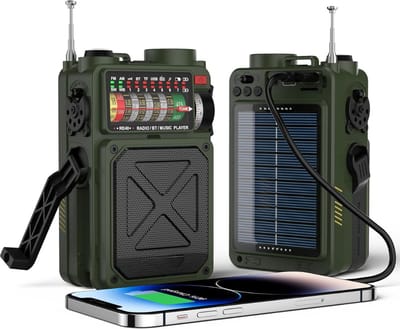 Noodradio - Noodpakket - Radio op Batterijen - Draagbare Radio - Bouwradio - Radio