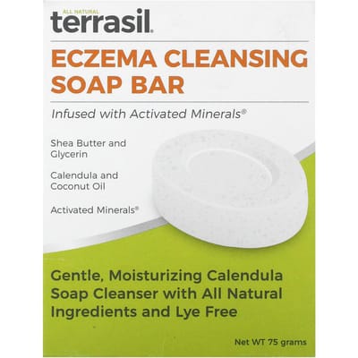 Terrasil, Eczeem Reinigende Zeep Bar, 75g white