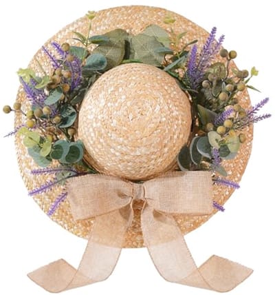 Lentekransen voor Voordeur - 16 Inch Kunstbloemen Krans voor Binnen en Buiten Decoratie