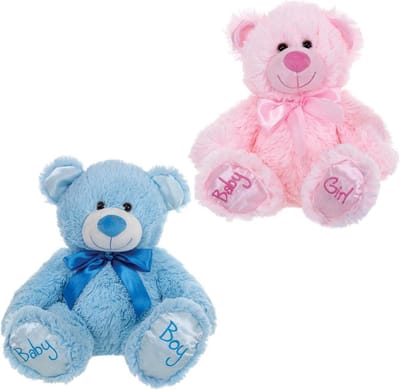 Zachte Pluche Teddybeer Knuffel 20 cm als Cadeau voor Baby Jongen of Meisje