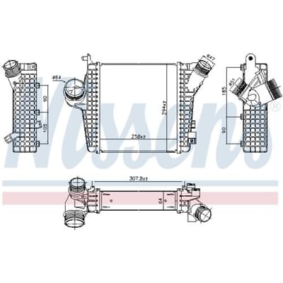 InlaatluchtRadiator NISSENS 961305