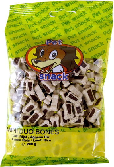 Petsnack Botjes Duo Lam/Rijst - 200 GR (14 stuks)