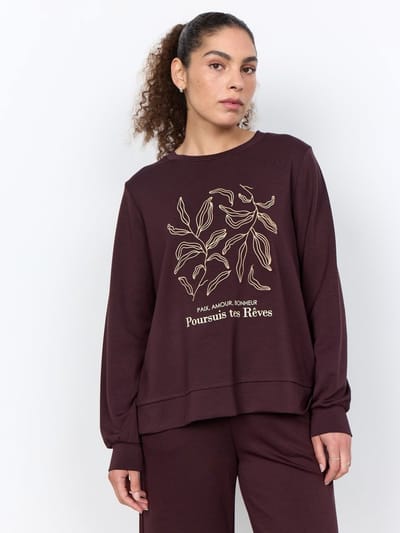 Soyaconcept Sc-banu 317 chocolate sweater