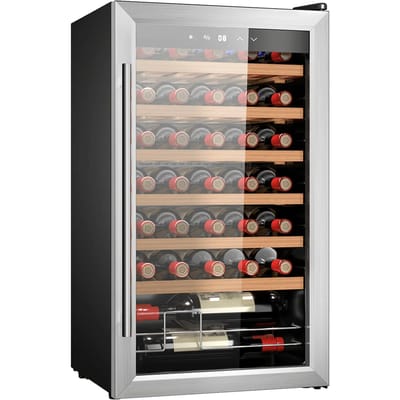 Wijnkelder Cecotec Bolero GrandSommelier 34030 Inox Compressor