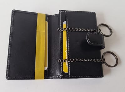 Flexloop Leren Sleuteletui - Sleutelbeursje - Black