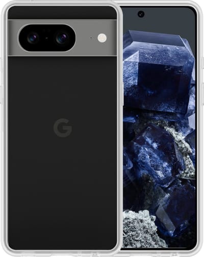 Hoesje - Geschikt voor Google Pixel 8 - Sterk & Shockproof - Siliconen Case - Hoes Cover - Telefoonhoes - Transparant