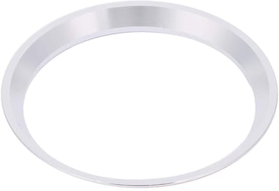 ONF3 - Auto Lenkrad Dekorationsring - Aluminium Lenkrad Ring - Versterkt Comfort - Zilverkleurig - Stijlvol Interieur - Geschikt voor verschille...