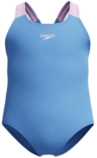Speedo Solid Medalist Zwemkleding Blauw 4 Years Meisje